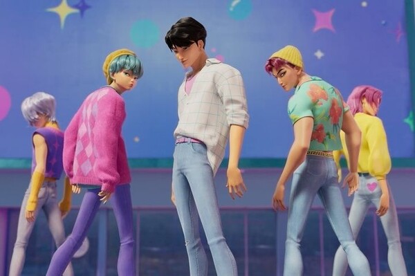 [서울=뉴시스] '케이팝 데몬 헌터스' 사자보이즈. (사진 = 넷플릭스 제공) 2025.07.21. photo@newsis.com *재판매 및 DB 금지